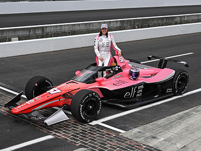 e.l.f. Champions Women at the Indy 500, Empowering Legendary Female Race Car Driver Katherine Legge